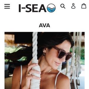 I-SEA Polarized Ava Sunglasses in Dusty Rose